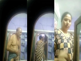 Desi MMS scandal: Mature mother caught in the act