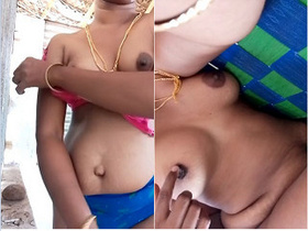 Amateur Indian wife masturbates and shows her naked body