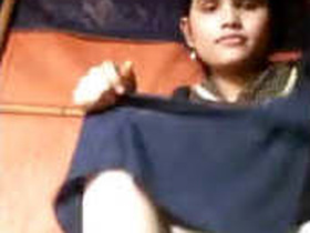 Desi wildness in a village babe's hot video