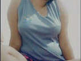 Stunning Tik Tok star with big boobs gets naughty in a steamy video