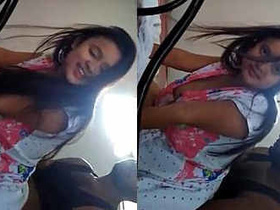 Desi Cara and his girlfriend in a steamy romance