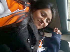 Indian girl gets fucked in a car