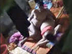 Secretly filmed Indian couple engages in sexual activities