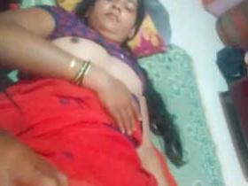 Sneaky camera captures bhabhi's big boobs and pussy