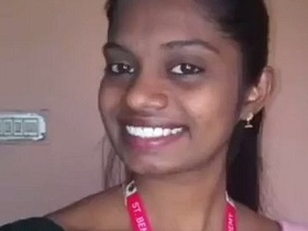 Nude Tamil girl from St. Benedict Academy sends a nude selfie