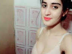 Pakistani college girl with big boobs shows off her sexy moves