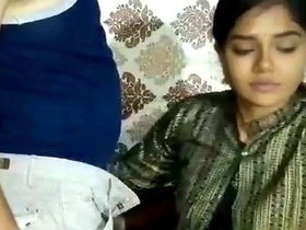 Desi college girls' hot XXX video with Muslim girl