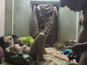Married Indian couple enjoys sexual intercourse