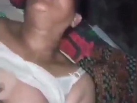 Married mature couple engages in steamy sex