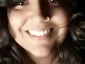 Desi girl Manyata's nude webcam video