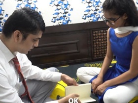 Bhabi gets a cumshot on her face in this Indian video