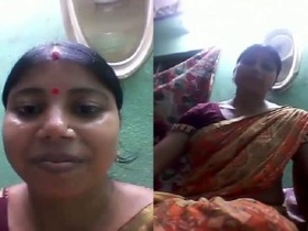 Tamil aunts indulge in home sex with big boobs and nude pussy