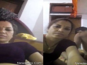 Tamil item girl Salem's steamy home sex video