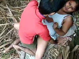 Indian village bhabhi gets wild in the jungle