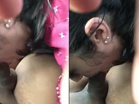 A girl from Nri gives a blowjob