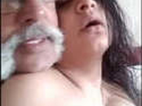Indian couple enjoys steamy sex with step-uncle