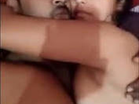 Indian couple enjoys steamy bedroom sex session