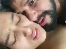 Indian couple engages in hardcore fucking and licking, ending with a cumshot on her tits
