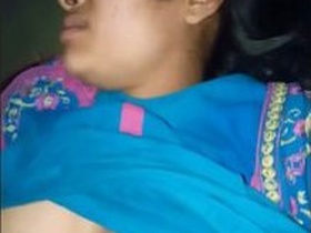 Desi woman in village indulges in pleasure
