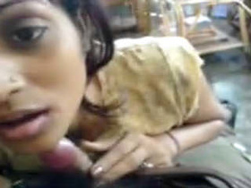 Spicy beauty Malathy gets naughty in office HOD leak video