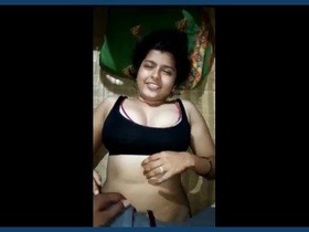 Desi wife Bela gets her boobs worshipped by husband
