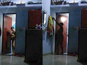 Bhabhi's seductive bathing ritual in Tamil