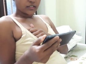 Tamil girl in saree gets naughty on chessboard