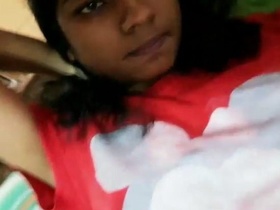 Young blonde babe bares it all in steamy video