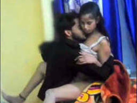 Desi girl gives in to her lover's desires in steamy video clip