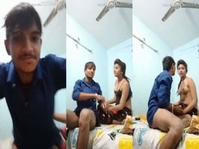 Desi lovers caught on camera in steamy video