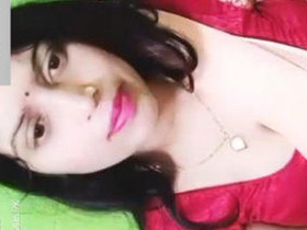 Cute Desi girl shows off her tango skills
