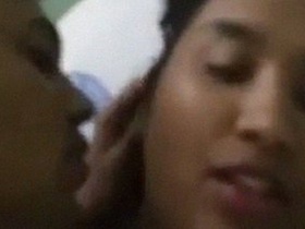 Bangladeshi couple enjoys boobs suction and sex