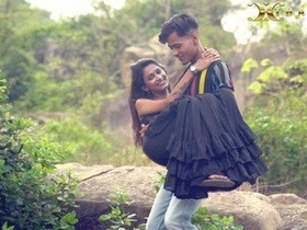 Sudipa, a desi girl, gets fucked hard outdoors in a jungle