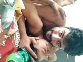 Young couple enjoys steamy private sex