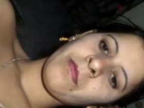 Desi aunty masturbates and pleasures herself in a selfie video