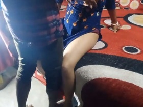 Desi housewife cleans up and gets dirty in this steamy video