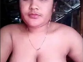 Big boobed Desi wife from a village gets fucked hard