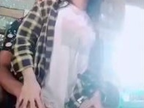 Teen gets fucked in doggy style position
