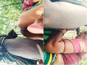 Exclusive video of a Desi bhabhi getting fucked in the wild