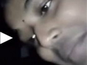 Watch a Telugu couple indulge in steamy sex in this Tamil video