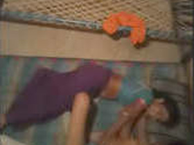 Video of married couple from Indian village engaging in spit play