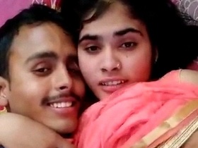 Indian couple indulges in passionate kissing and sex in hotel room