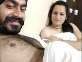 Bhabi in a hotel with her lover
