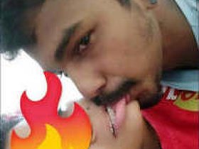 Indian couple shares romantic moments and engages in sexual activity in video