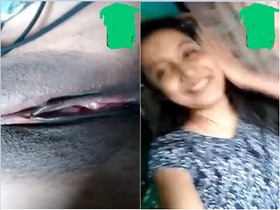 Desi girl flaunts her cute pussy in exclusive amateur video