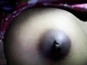 Desi girl flaunts her perky breasts in amateur selfie video