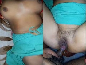 Desi bhabhi's boobs pressuring and getting fucked hard