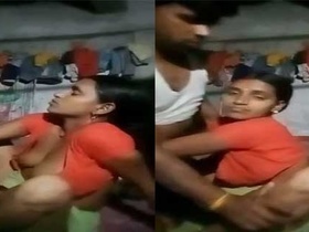 Sexy Dehati babe gets her pussy pounded by her husband