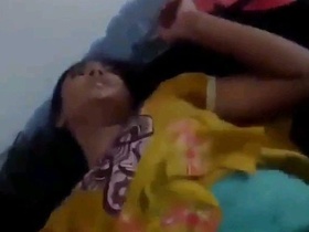 Bhabi's painful sex and moans in a hot video