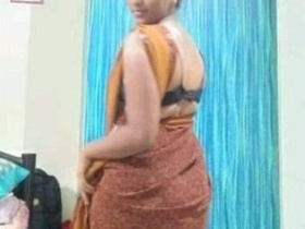 Tamil-speaking wife talks dirty in hot video